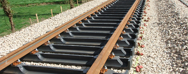 Bahnschwellen Kunststoff