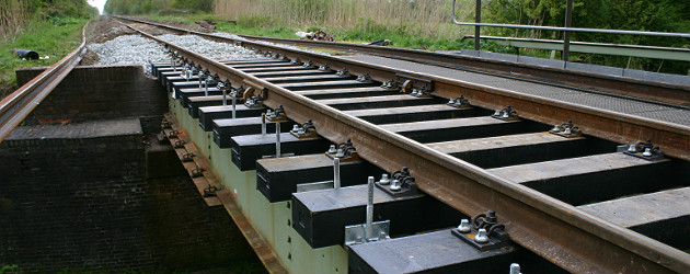 plastic railway sleepers