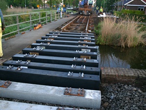 plastic railroad tie